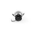 KapegoLED recessed ceiling luminaire COB 94 RGBW, RGB + warm white, voltage constant, 24V DC, 16W, brushed silver