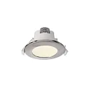 Recessed LED ceiling luminaire ACRUX 68, 7W 3000 / 4000 / 6000K 630lm 90°, dimmable, matt white