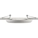 Deko-Light Plafondinbouwarmatuur ZAURAK 220 rond, spanningsconstante IP44, zwart, zilver, wit 