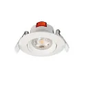 Deko-Light Downlight SMD-68-230V-ROUND draaibaar, ingebouwde versie IP20, verkeerswit dimbaar