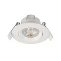 Deko-Light Downlight SMD-68-230V-ROUND draaibaar, ingebouwde versie IP20, verkeerswit dimbaar