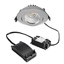 Inbouwspot DIONE IP20 draaibaar, bekabeld IP20, zilver dimbaar