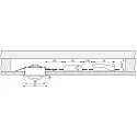 Deko-Light Inbouwspot DIONE IP20 DTW 930-918 draaibaar, Dim-To-Warm, bekabeld IP20, zwart dimbaar