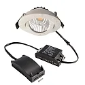 Inbouwspot DIONE IP44 DIM 827 draaibaar, bekabeld IP44, wit dimbaar