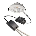 Inbouwspot DIONE IP44 DIM 827 draaibaar, bekabeld IP44, wit dimbaar