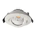 Inbouwspot DIONE IP44 DIM 840 draaibaar, bekabeld IP44, wit dimbaar