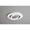 Inbouwspot DIONE IP44 DIM 840 draaibaar, bekabeld IP44, wit dimbaar