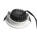 Inbouwspot DIONE IP44 DTW 930-918 draaibaar, Dim-To-Warm, bekabeld IP44, wit dimbaar