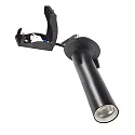 Deko-Light Plafondinbouwarmatuur SLIM cilindrisch, instelbaar, UGR < 19 IP20, gitzwart dimbaar