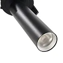 Deko-Light Plafondinbouwarmatuur SLIM cilindrisch, instelbaar, UGR < 19 IP20, gitzwart dimbaar