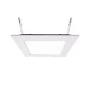 Downlight ANIK 155 hoekig IP20 | IP44, wit dimbaar