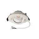 Inbouwspot DIONE IP44 RGB+3000K draaibaar, RGBW, excl. netvoeding IP44, wit dimbaar