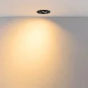Deko-Light Inbouwspot SURTUR TILT 68 CCT draaibaar, CCT Switch IP20/IP44, zwart dimbaar