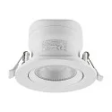 Inbouwspot SURTUR TILT 83 CCT draaibaar, CCT Switch IP20/IP44, wit dimbaar