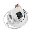 Inbouwspot SURTUR TILT 68 DTW draaibaar, Dim-To-Warm IP20/IP44, wit dimbaar