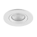 Inbouwspot SURTUR TILT 68 DTW draaibaar, Dim-To-Warm IP20/IP44, wit dimbaar