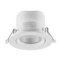 Inbouwspot SURTUR TILT 83 DTW draaibaar, Dim-To-Warm IP20/IP44, wit dimbaar