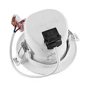 Inbouwspot SURTUR TILT 83 DTW draaibaar, Dim-To-Warm IP20/IP44, wit dimbaar