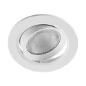Inbouwspot SURTUR TILT 83 DTW draaibaar, Dim-To-Warm IP20/IP44, wit dimbaar