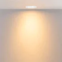 Inbouwspot SURTUR TILT 83 DTW draaibaar, Dim-To-Warm IP20/IP44, wit dimbaar