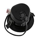 Deko-Light Inbouwspot SURTUR TILT 83 DTW draaibaar, Dim-To-Warm IP20/IP44, zwart dimbaar