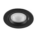 Deko-Light Inbouwspot SURTUR TILT 83 DTW draaibaar, Dim-To-Warm IP20/IP44, zwart dimbaar