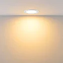 Downlight ACRUX PRO 82 stijf, CCT Switch, UGR < 19 IP20/ IP54, glanzend, wit dimbaar