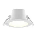 Downlight ACRUX PRO 82 stijf, CCT Switch, UGR < 19 IP20/ IP54, glanzend, wit dimbaar