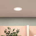Downlight ACRUX PRO 82 stijf, CCT Switch, UGR < 19 IP20/ IP54, glanzend, wit dimbaar