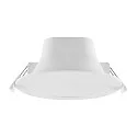 Downlight ACRUX PRO 120 stijf, CCT Switch, UGR < 19, multipower IP20/ IP54, glanzend, wit dimbaar