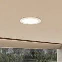 downlight ACRUX PRO 120 rigid, CCT Switch, UGR < 19, multipower IP20/ IP54, glossy, white dimmable