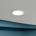 Downlight ACRUX PRO 145 stijf, CCT Switch, UGR < 19, multipower IP20/ IP54, glanzend, wit dimbaar