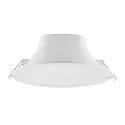 Downlight ACRUX PRO 190 stijf, CCT Switch, UGR < 19, multipower IP20/ IP54, glanzend, wit dimbaar