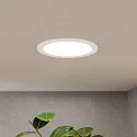 Downlight ACRUX PRO 190 stijf, CCT Switch, UGR < 19, multipower IP20/ IP54, glanzend, wit dimbaar