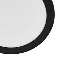 Deko-Light downlight ACRUX PRO 190 rigid, CCT Switch, UGR < 19, multipower IP20/ IP54, glossy, black dimmable