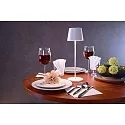 Deko-Light battery table lamp BUNDLE CANIS set of 1, with charger IP65, dark grey, mat dimmable