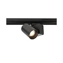 3-fase armatuur NIHAL MINI incl. 3-fase adapter IP20, zwart dimbaar