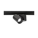 3-fase spot NIHAL MINI incl. 3-fase adapter IP20, zwart dimbaar