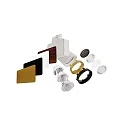 3-fase spot NIHAL incl. 3-fase adapter IP20, wit dimbaar