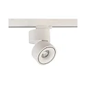 3-fase spot UNI II TILT incl. 3-fase adapter, incl. chauffeur, cardanisch draaien IP20, wit dimbaar