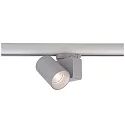 3-fase spot NIHAL MINI incl. 3-fase adapter IP20, zilver dimbaar