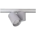 Deko-Light 3-fase spot NIHAL incl. 3-fase adapter IP20, zilver dimbaar