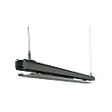 3-fase armatuur LINEAR PRO TILT IP20, verkeerszwart 