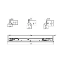 Deko-Light 3-phase luminaire LINEAR PRO TILT IP20, traffic black 