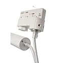 Deko-Light 3-phase pendant luminaire SLIM IP20, traffic white dimmable