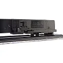 3-fase armatuur LINEAR PRO TILT draaibaar, UGR < 19, schakelbaar, multipower IP20, zwart 