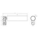 Deko-Light 1-fase spot SLIM DIM instelbaar, UGR < 19 IP20, gitzwart dimbaar