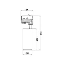 Deko-Light 3-fase spot LUCEA TILT DTW draaibaar, Dim-To-Warm IP20, wit dimbaar