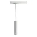 1-fase pendelarmatuur CAN 350 down, cilindrisch, lang GU10 IP20, wit
