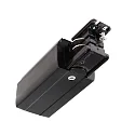Deko-Light Accessories for 3-phase track system D LINE - electrical feed right, 220-240V AC / 50-60Hz, black